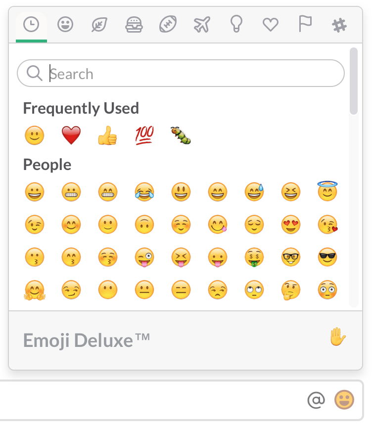 Use Emoji And Emoticons Slack - 