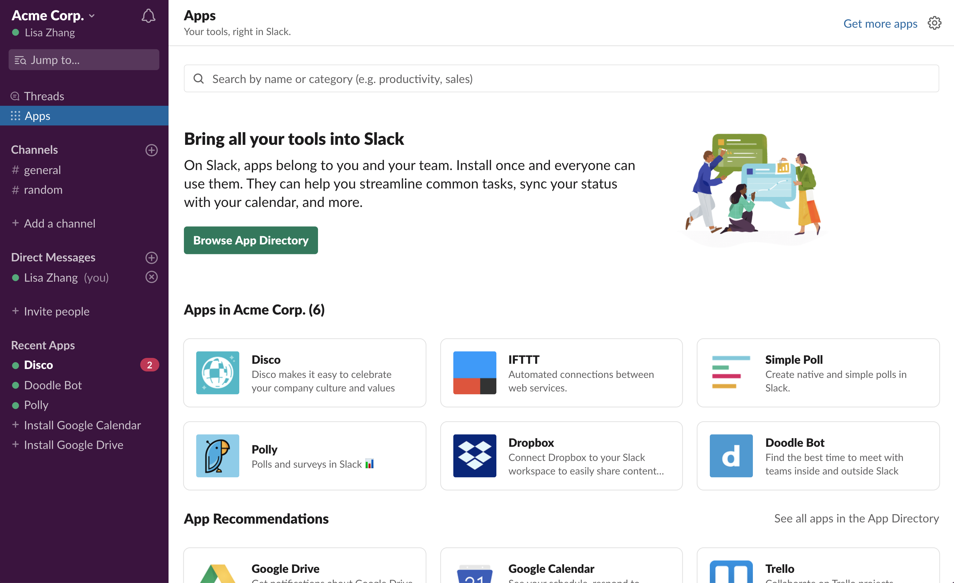 url slack desktop app