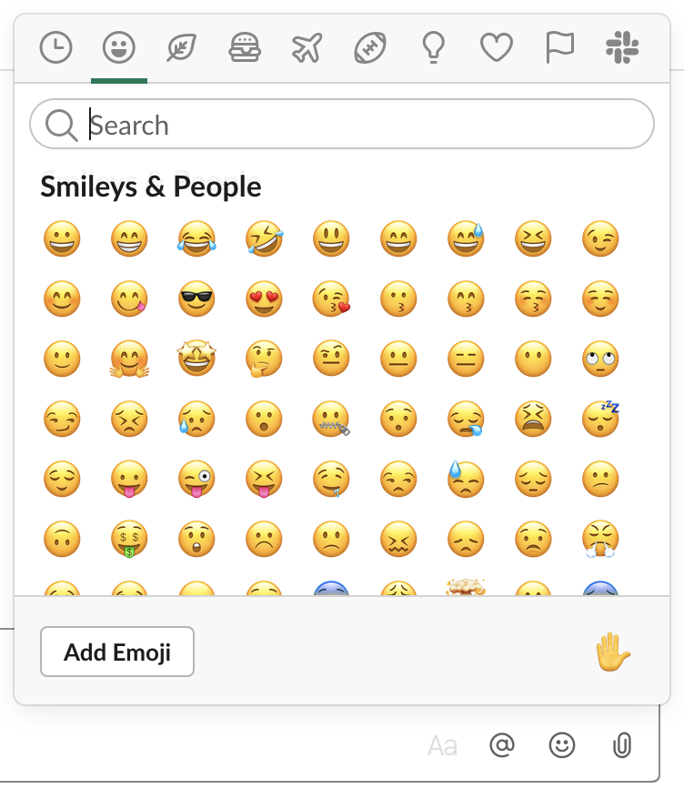 Use Emoji And Reactions Slack